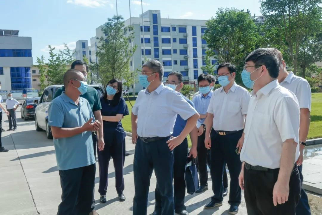 商务部自贸区港司领导莅临做爱片
考察调研